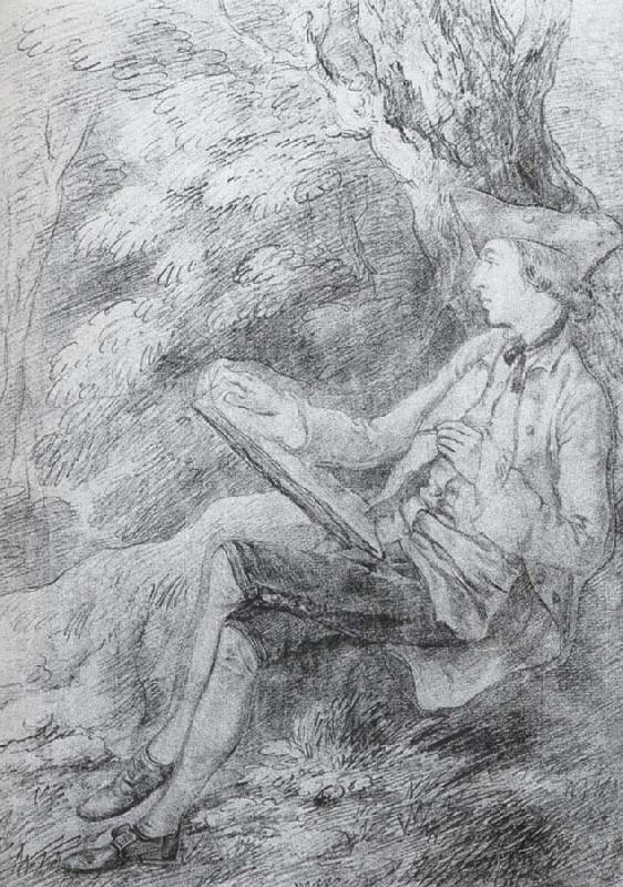 Self-portrait, Thomas Gainsborough